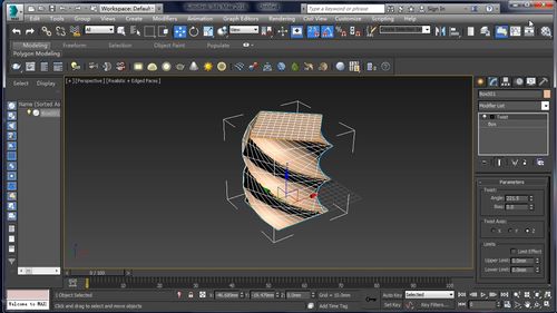 提升3Dmax設計技巧：彎曲、錐化、扭曲、晶格、FFD命令 - BIM,Reivt中文網(wǎng)