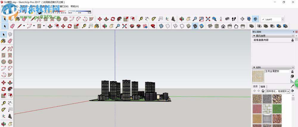 Sketchup草圖大師軟件的模型上的材質貼圖如何刪除？(sketchup安卓版下載) - BIM,Reivt中文網