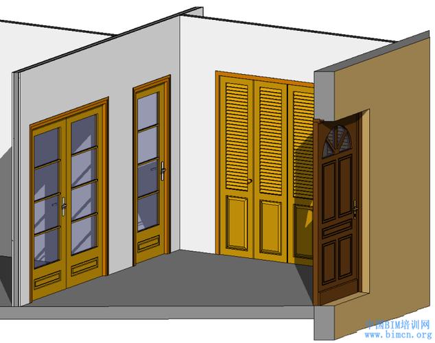 窗戶嵌入墻體的Revit設計 - BIM,Reivt中文網